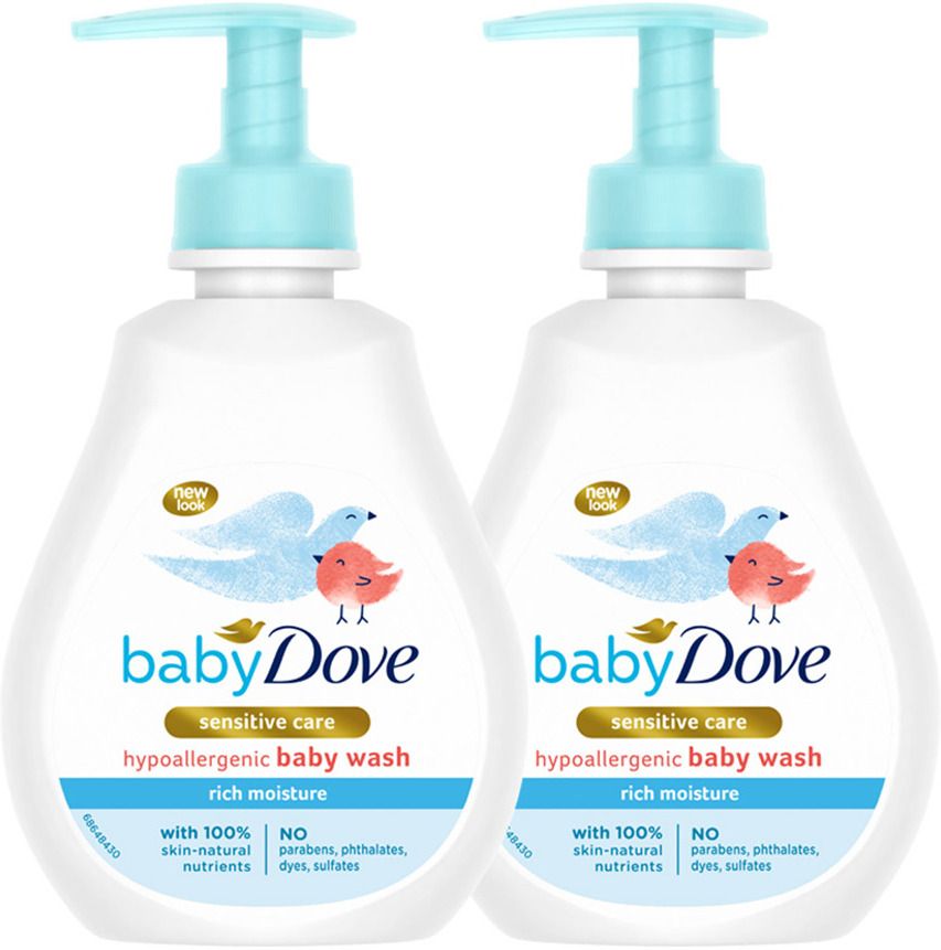 Rich Moisture Hair to Toe Baby Wash , No Tears Body Wash for Baby's Soft Skin