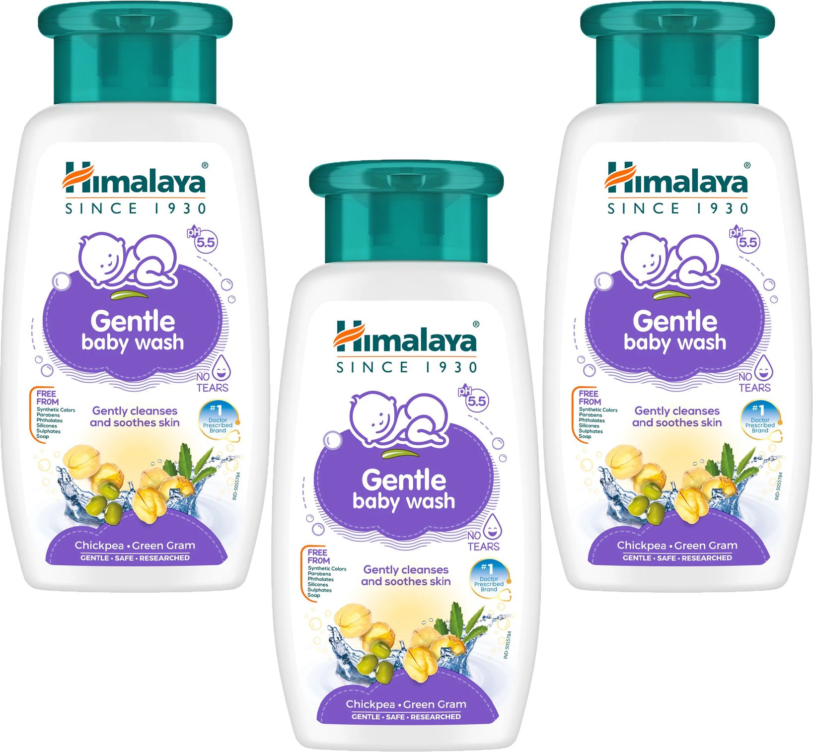 GENTLE BABY WASH 200ML ( Pack of 3 )-image-30