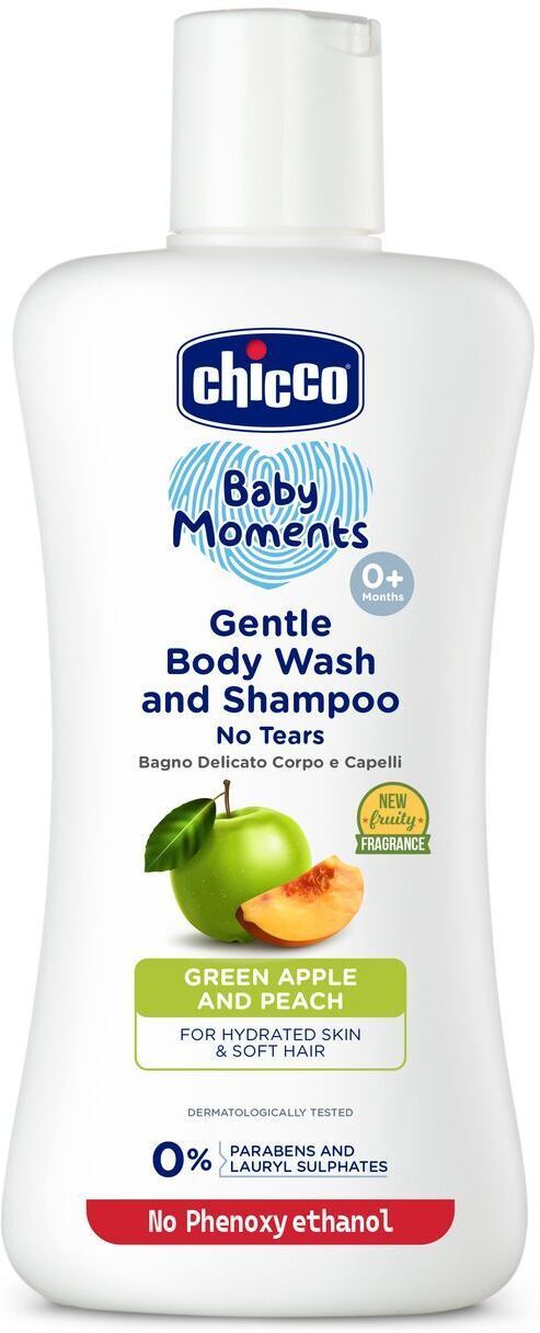 Baby Moments Gentle Bodywash & Shampoo Green Apple 0M+-image-19