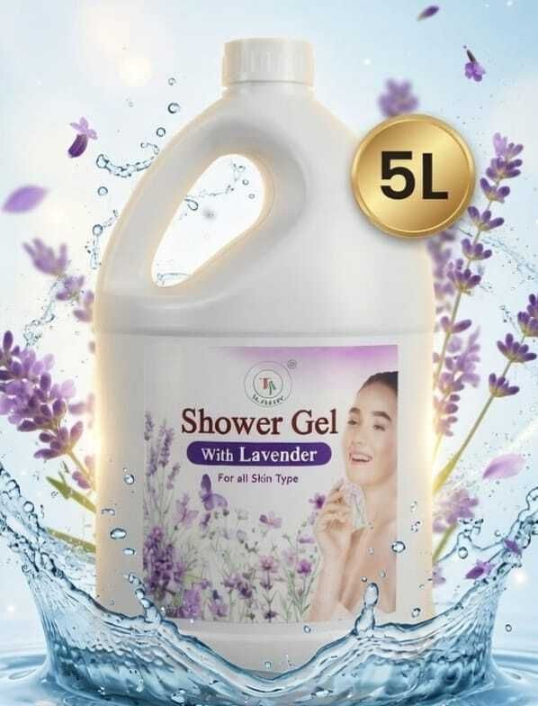 Lavender Shower Gel Body Wash with Deep Cleansing for Daily Skin Care-image-3