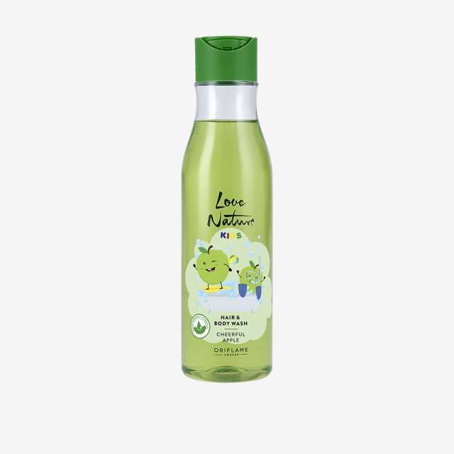LOVE NATURE Kids Hair & Body Wash Cheerful Apple-image-17