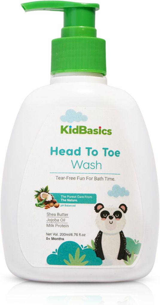 kidbasics Head-to-Toe Wash for Babies | Aloe Vera & Coconut Oil | Gentle Cleansing-picture-11