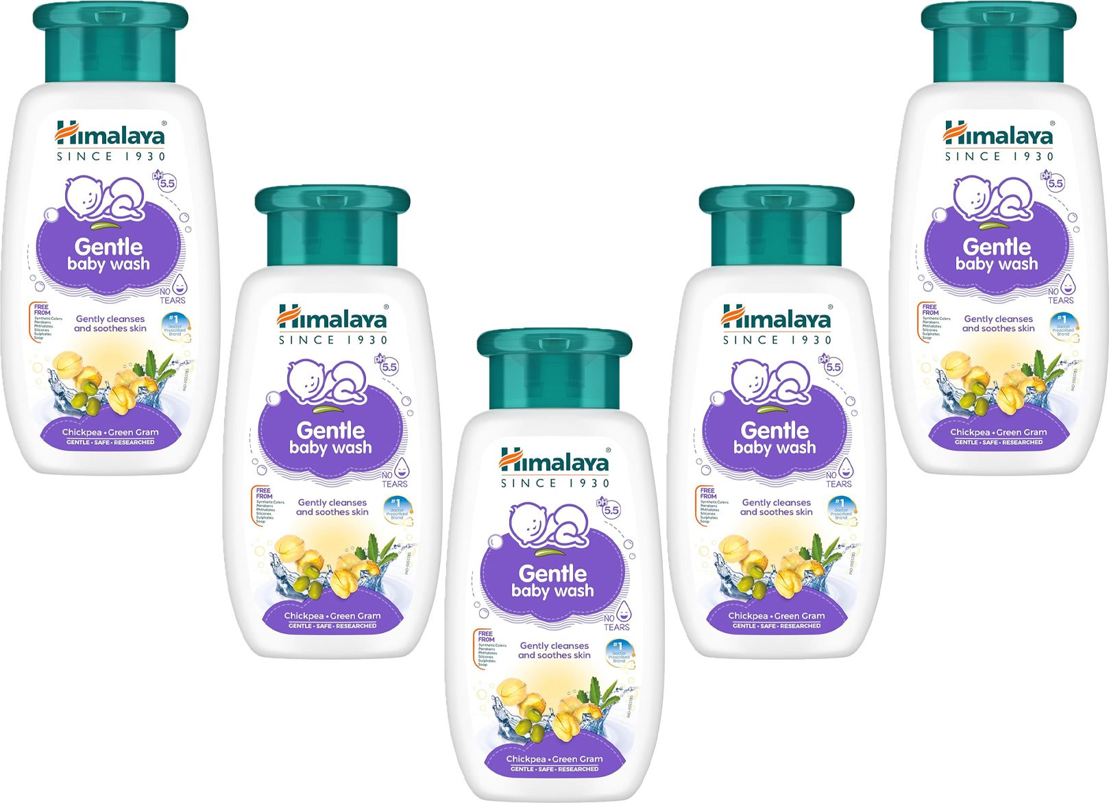 GENTLE BABY WASH 100ML ( Pack of 5 )-image-34