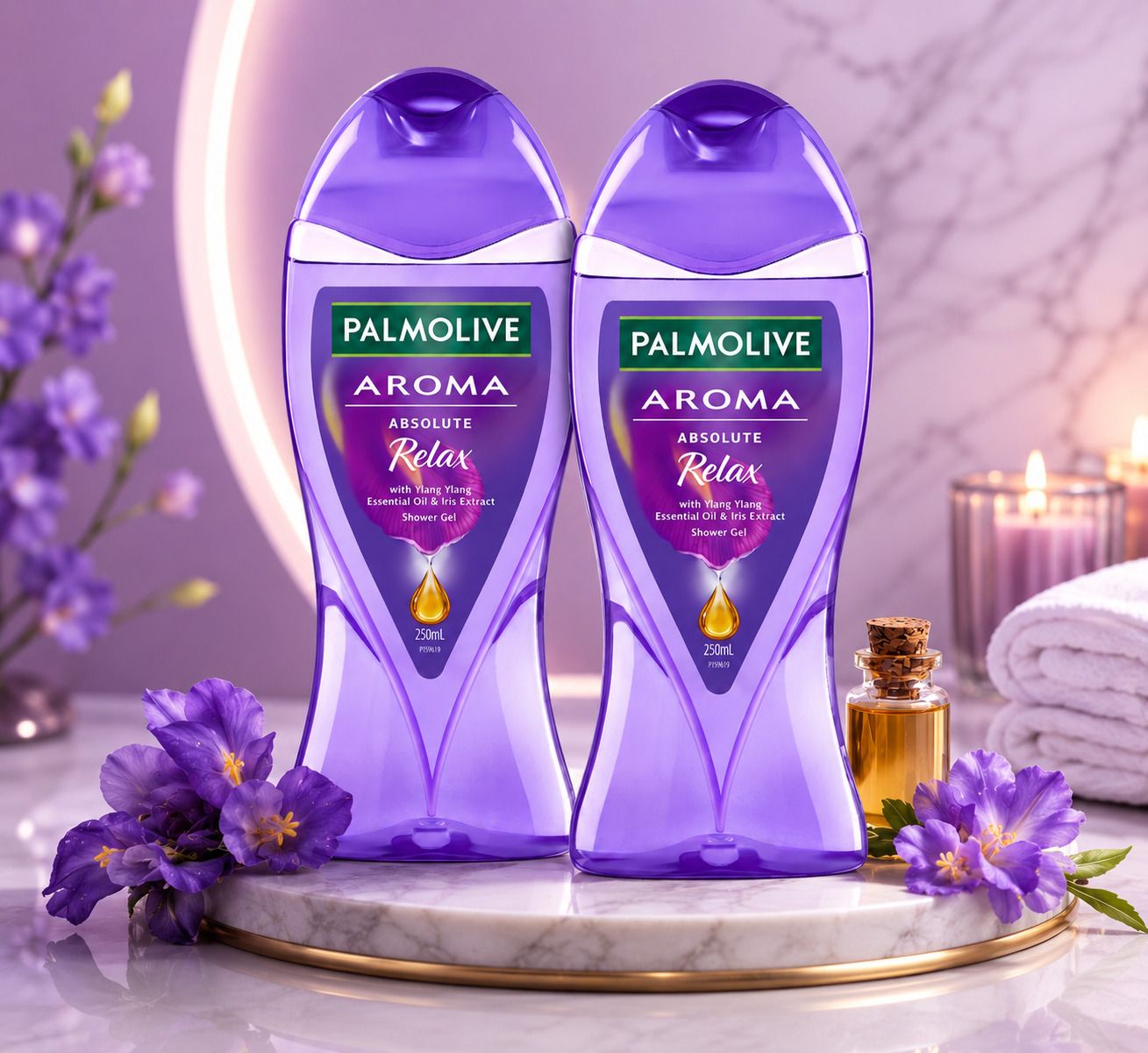 Purple Bliss Floral Care Shower Gel-image-12