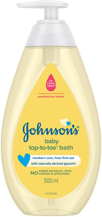 Baby Top-to-Toe Bath| No tears formula| Gentle wash| pH balanced