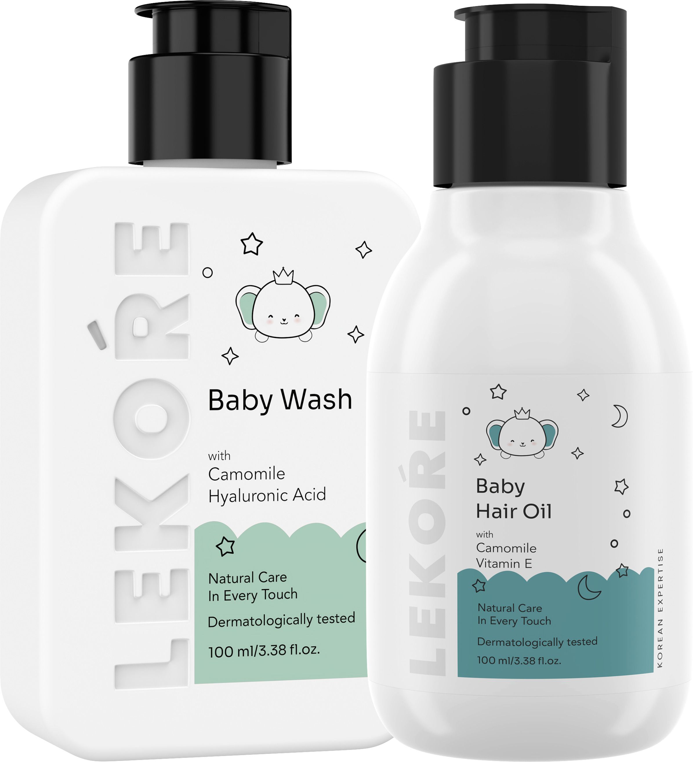 Baby Wash & Baby Hair Oil Combo | Gentle Cleansing & Nourishing Care-image-45