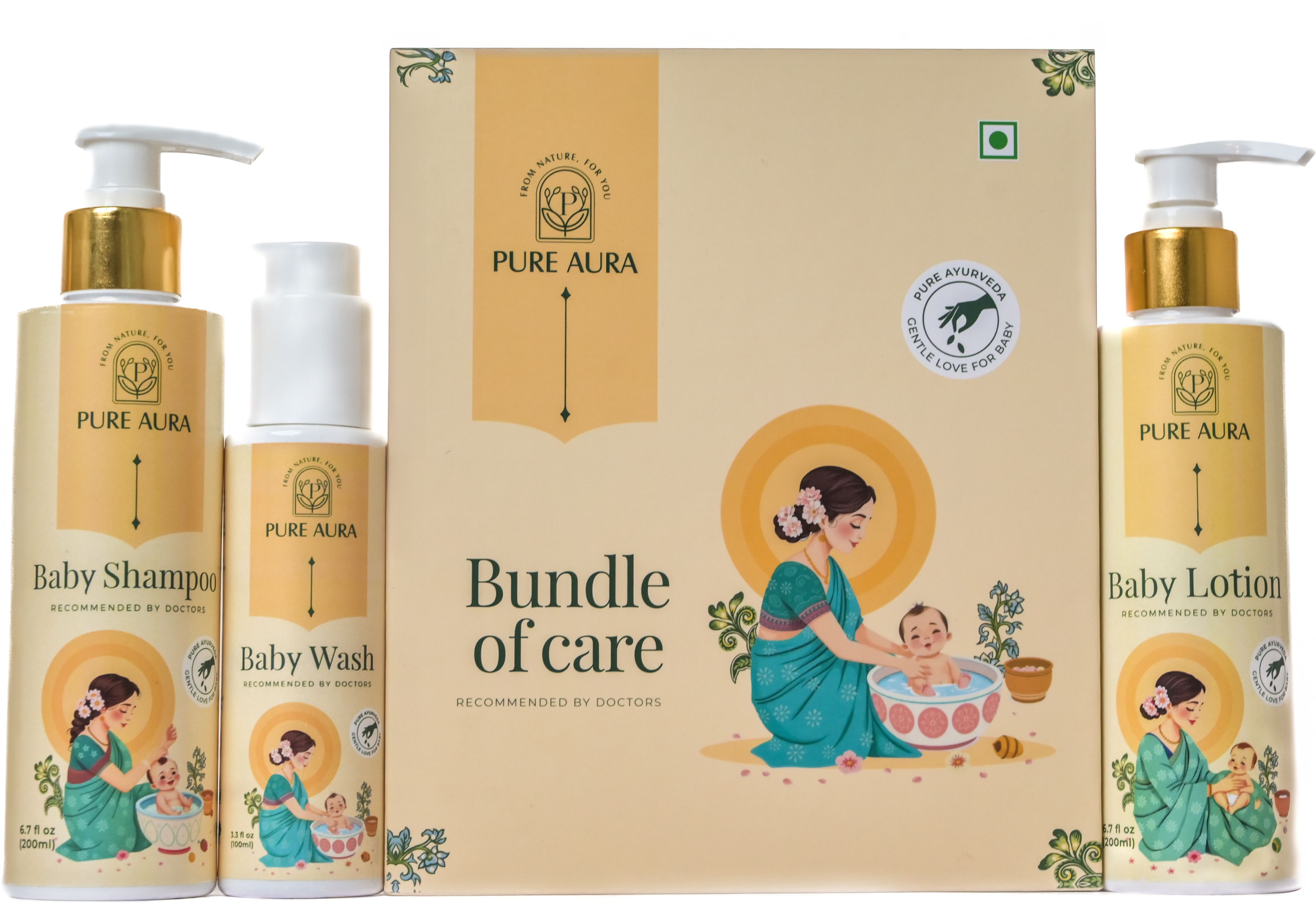 Head To Toe Harmony Kit | Baby Wash | Baby Shampoo | Baby Lotion