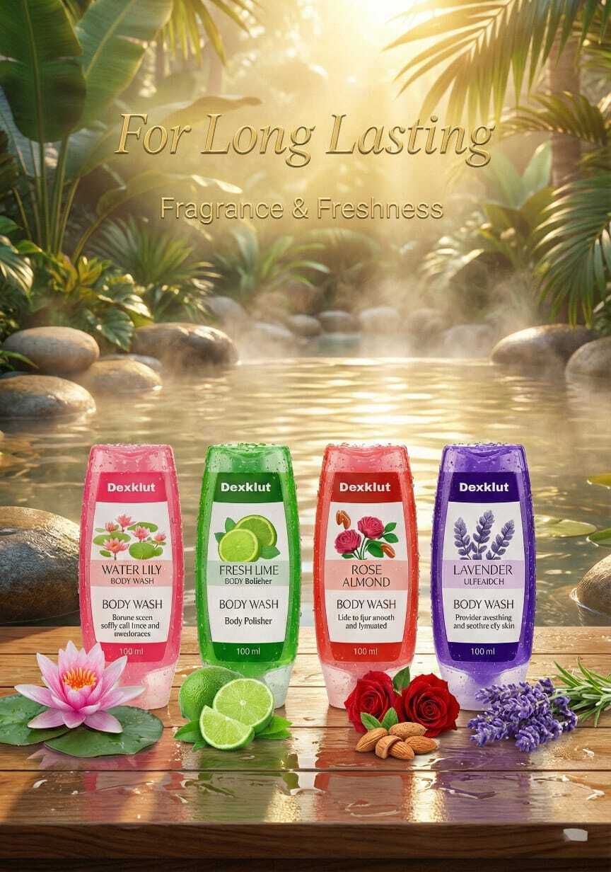 4 Different Fragrances Body wash-image-34