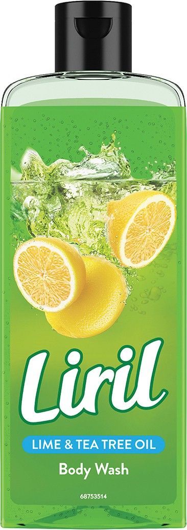 Lemon & Tea Tree Body Wash, Refreshing Shower Gel for Men & Women