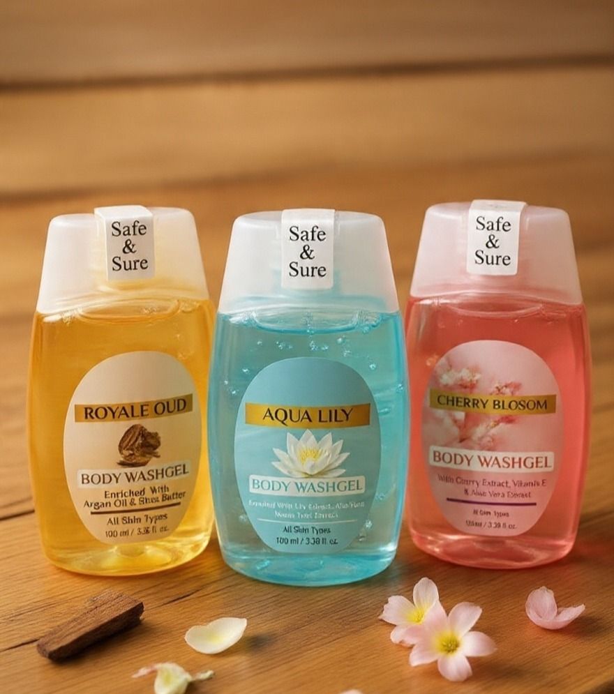 Cherry Blossom Premium Body Wash For Girls & Boys-image-32