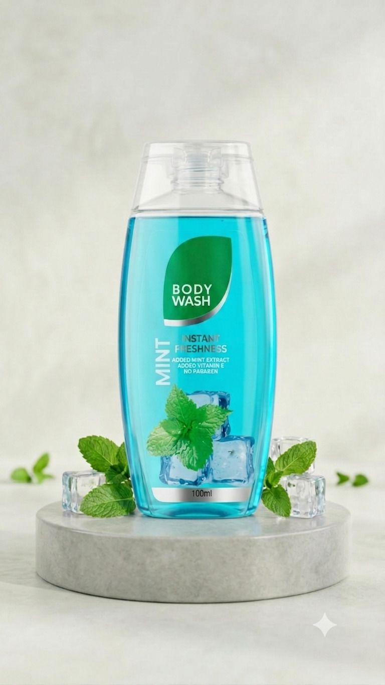 mistyglam Mint Body Wash Shower Gel, Moisturized Skin and Radiant Glow 100 ml-picture-26