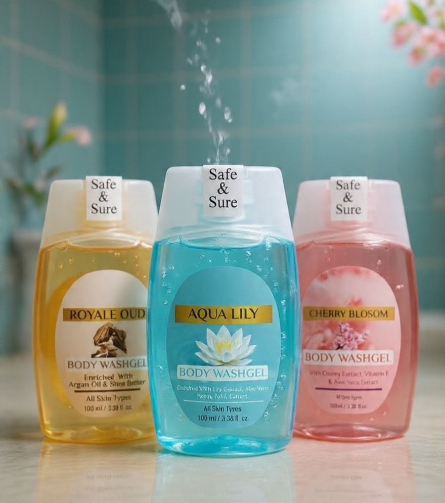 Aqua Lily Premium Shower Gel For Girls & Boys-image-15