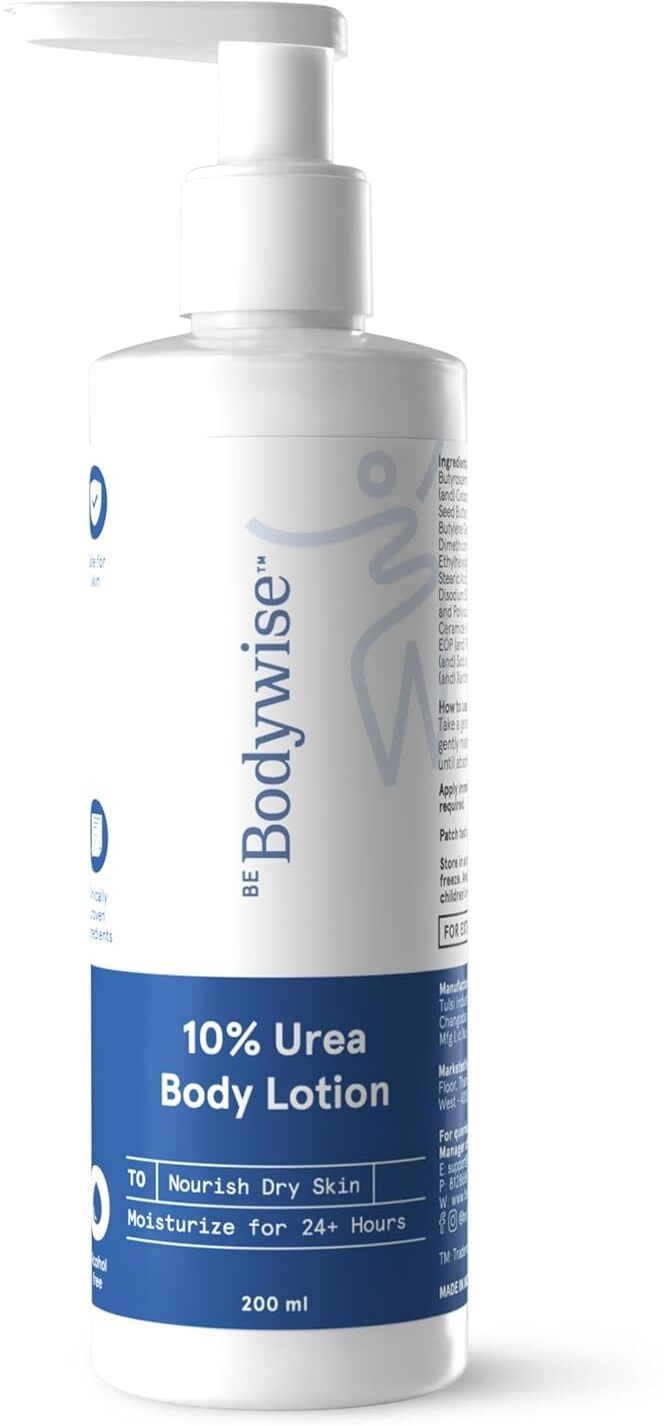 be bodywise 10% Urea Body Lotion | 48 Hour Dry Skin Relief | For Very Dry & Flaky Skin-picture-3