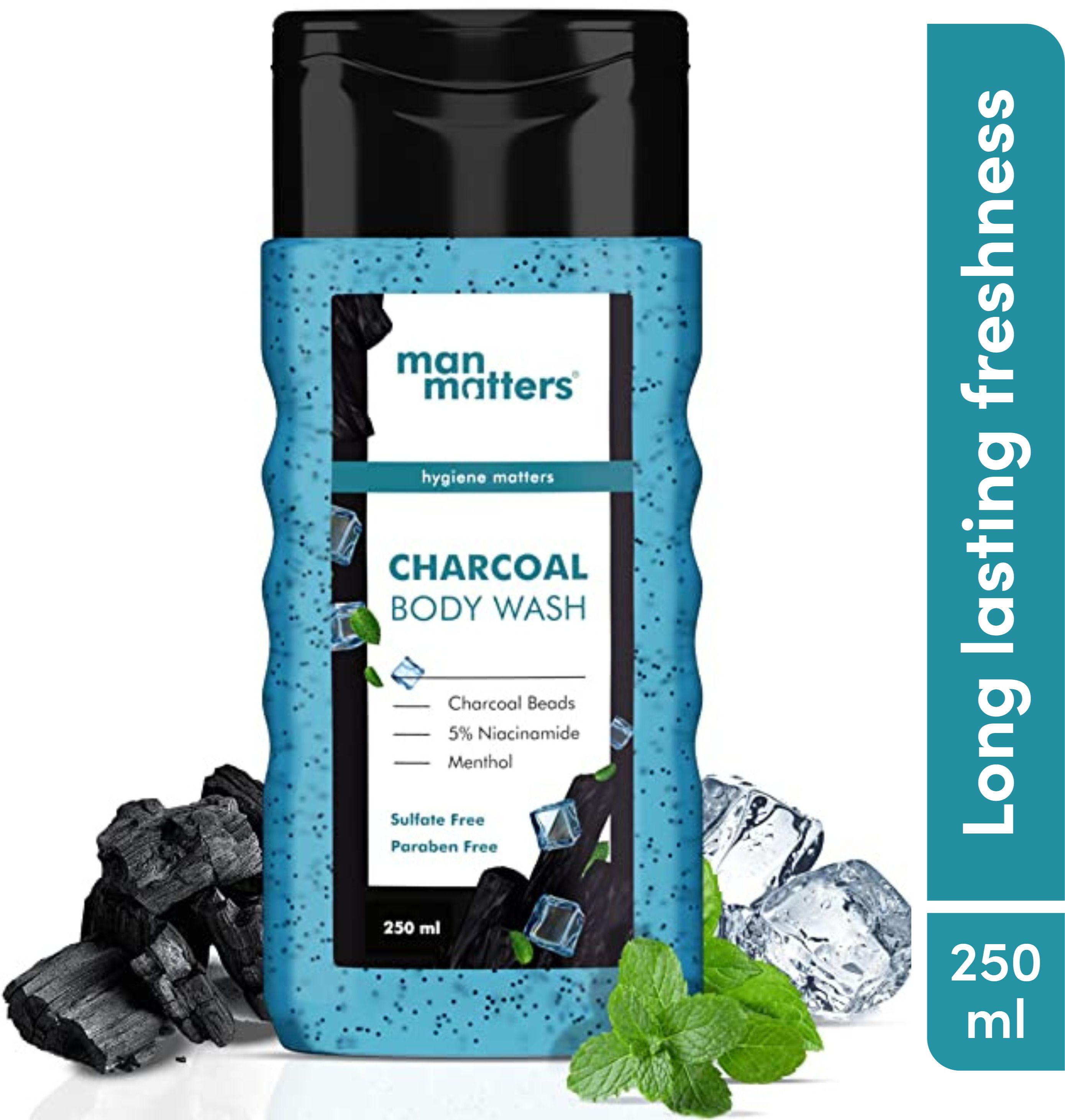Activated Charcoal Body Wash | Instant Freshness & Deep Cleanses | Niacinamide-image-11