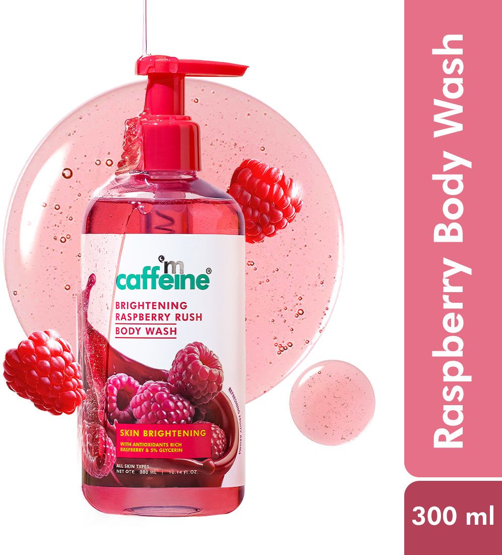 mcaffeine Brightening Raspberry Rush Body Wash, Brighter Skin with Fruity Raspberry Aroma-picture-29