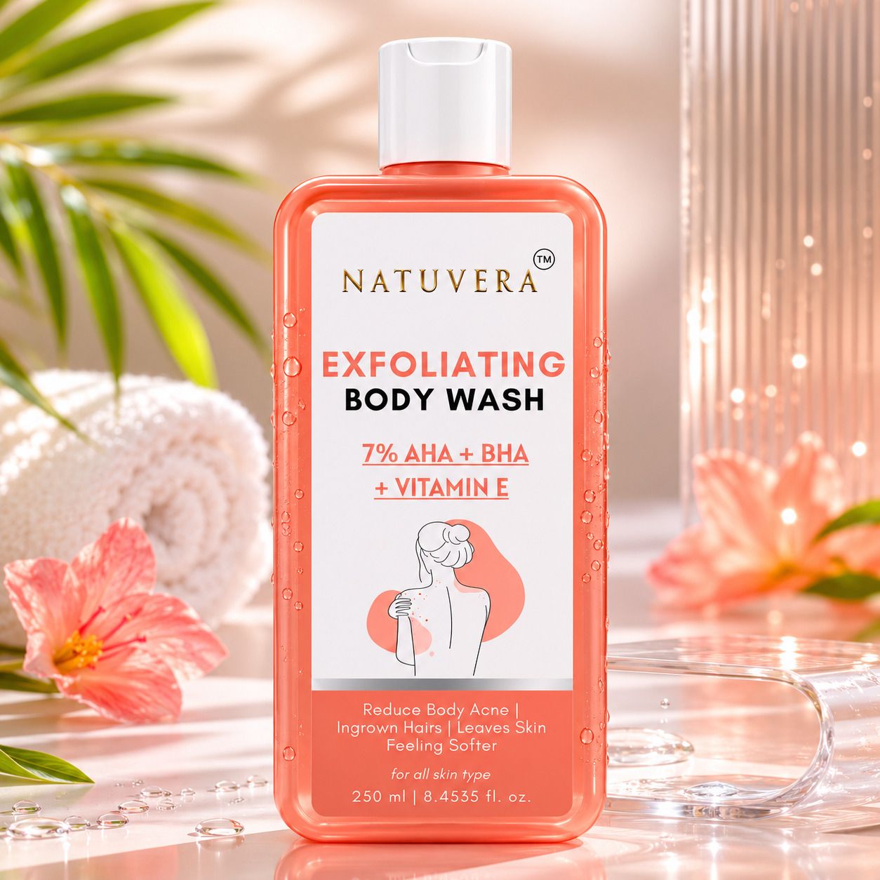 Body Wash for Body Acne & Ingrown Hair | 7% AHA + BHA-image-21