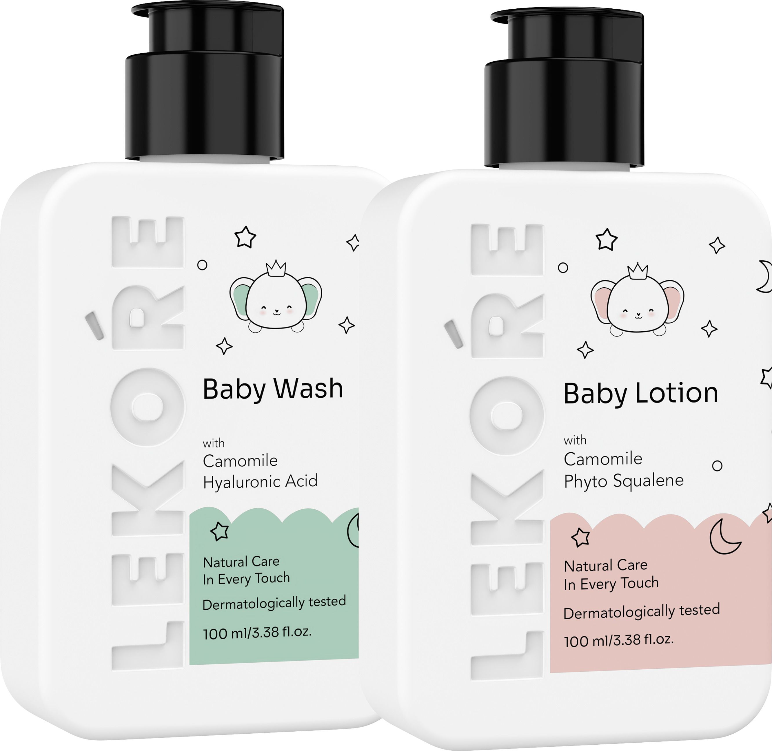 Baby Care Combo Pack | Lotion + Wash | pH 5.5 | Smooth Skin Protection-image-33