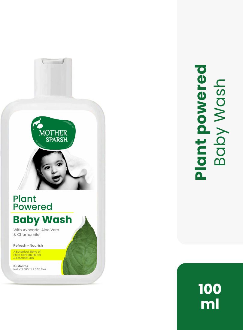 Plant Powered Natural Baby Body Wash -100ml