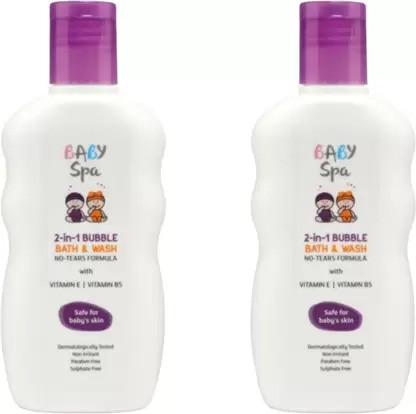 bironza Baby Spa 2-IN-1 Bubble Bath & Wash With NO-TEARS FORMULA image 1