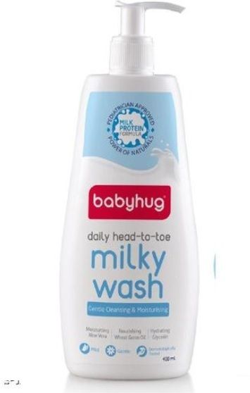Gentle Cleaning & Moisturising Daily Head to Toe Milky Wash-image-2
