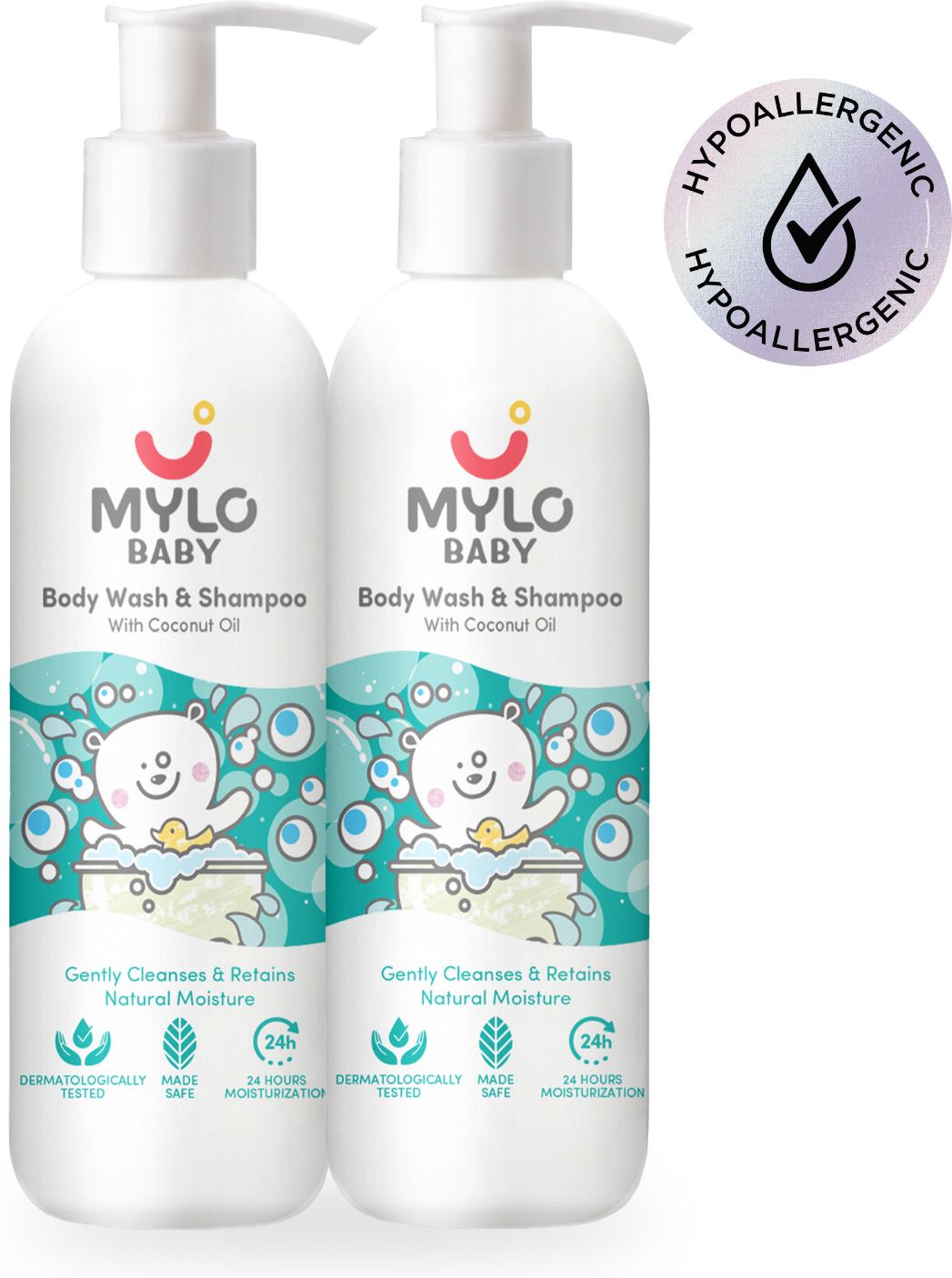 mylo Baby Shampoo and Body Wash | Gentle Cleansing Head-to-Toe-picture-10