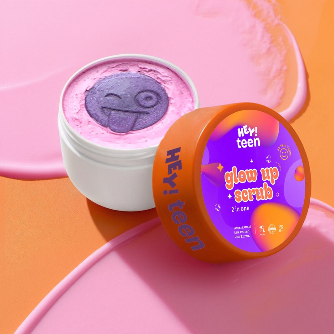 Glow Up Whip Body Scrub for Pre-Teens (Age 11+) No Artificial Colour | 150g-image-28