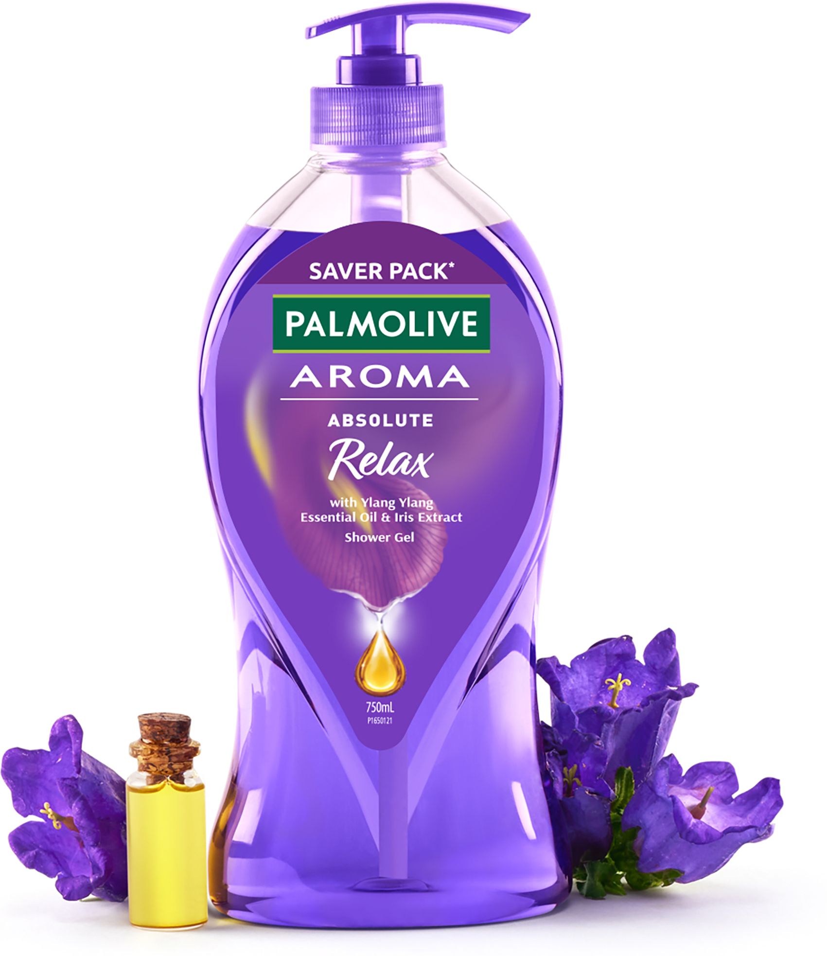 palmolive Iris & Ylang Ylang Essential Oil Aroma Absolute Relax, Moisturizing Body Wash-picture-12