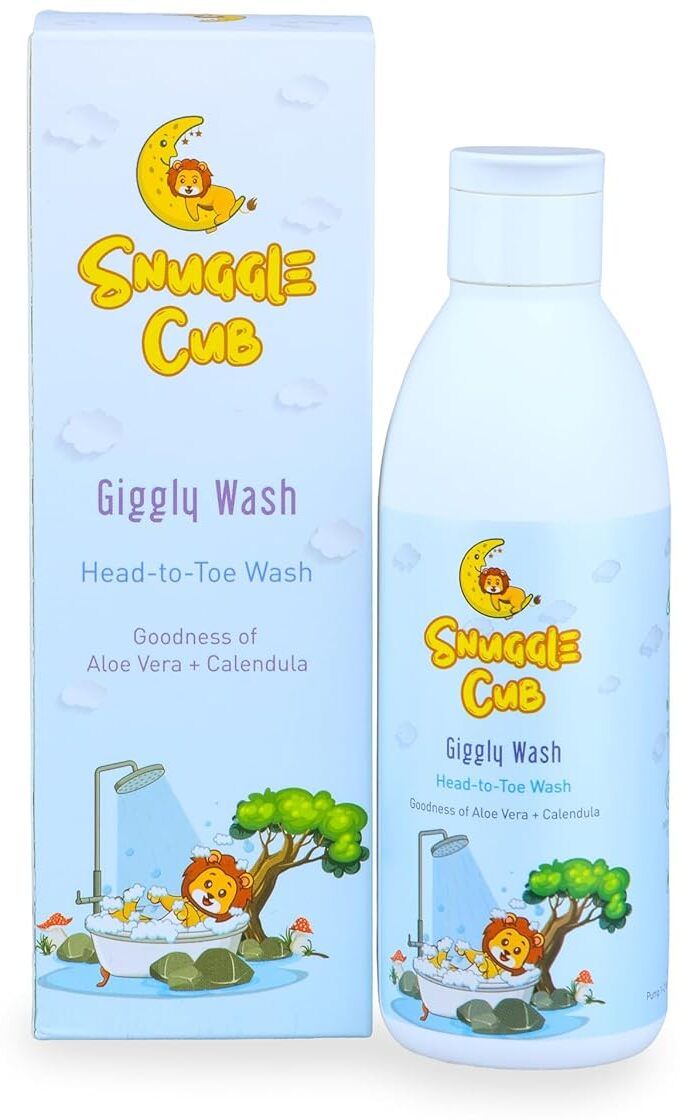 Giggly Wash Head-to-Toe Cleanser | Aloe Vera & Calendula | Hypoallergenic-image-16