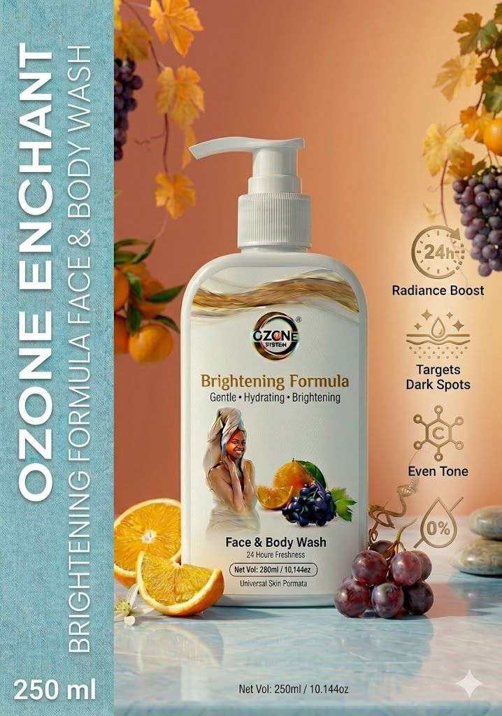 Dark Spot Reduction Face & Body Wash with Vitamin C Boost Gel, 250ml-image-14