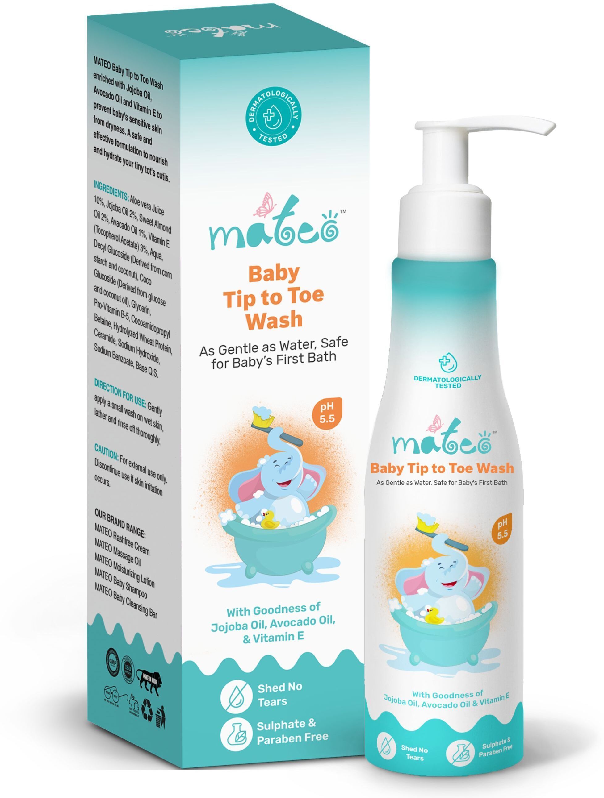 Tip to Toe wash | Tear-Free Natural Baby Wash in liquid | Deeply nourishing-image-34