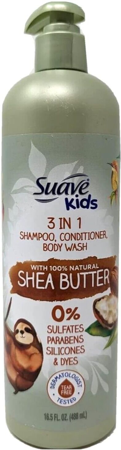 Kids Shampoo and Conditioner 3 in 1 Enriched w/Shea Butter, 488ml-image-12