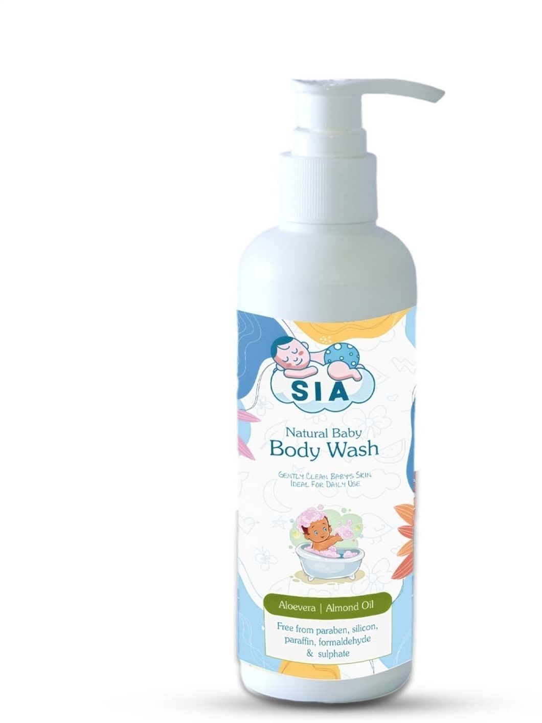 sia Baby Body Wash Gentle Cleansing pH-Balanced Formula for Baby's Soft Skin-picture-24