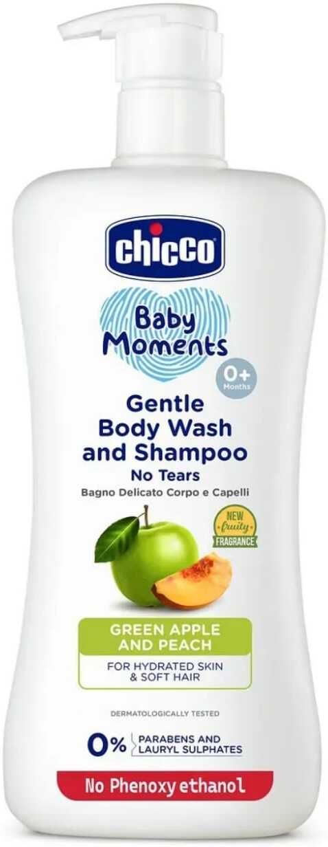 Gentle Bodywash & Shampoo with Green Apple & Peach / Dermatologically Tested-image-10