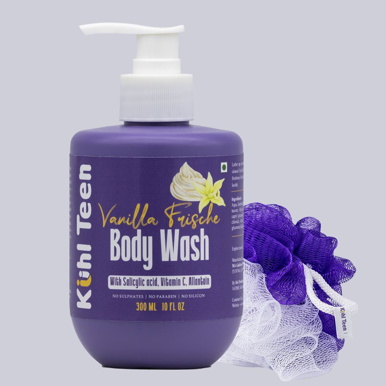 Vanilla Frische Body Wash | Salicylic Acid + Vit C + Allantoin-image-40