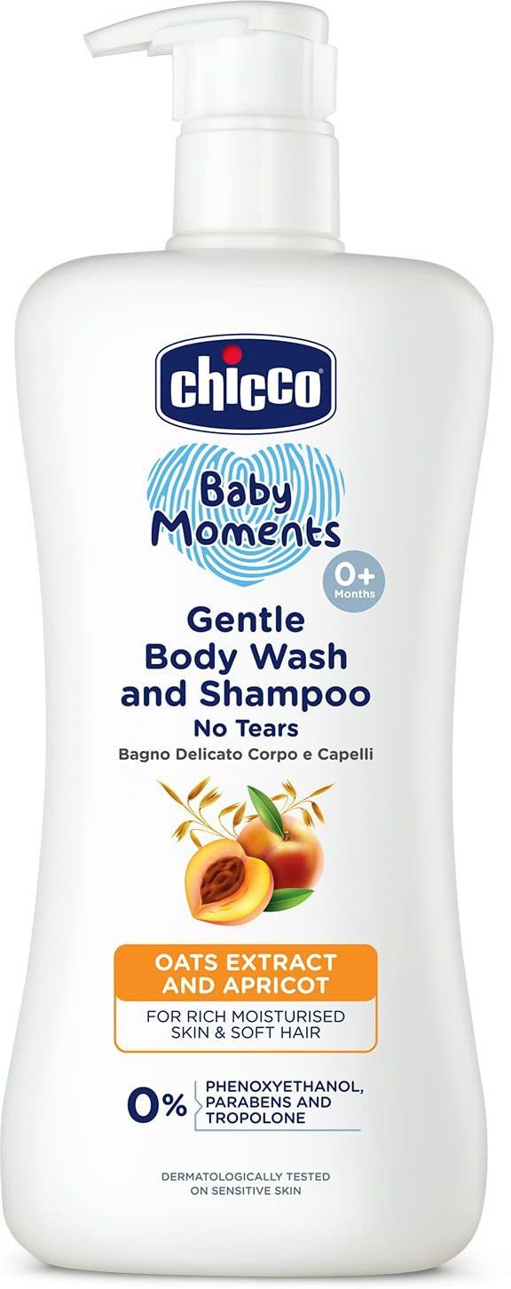 Baby Moments Gentle Body Wash and Shampoo for Tear-Free Bath time-image-24