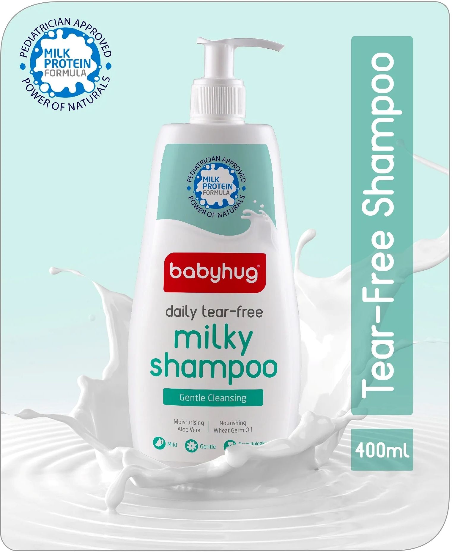 Daily Baby Shampoo Body Wash 400ml | Milk Protein Baby Shampoo-image-15