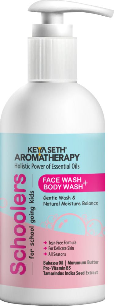 Schoolers Face & Body Wash for School going Kids Boy & Girl No Tears Formula