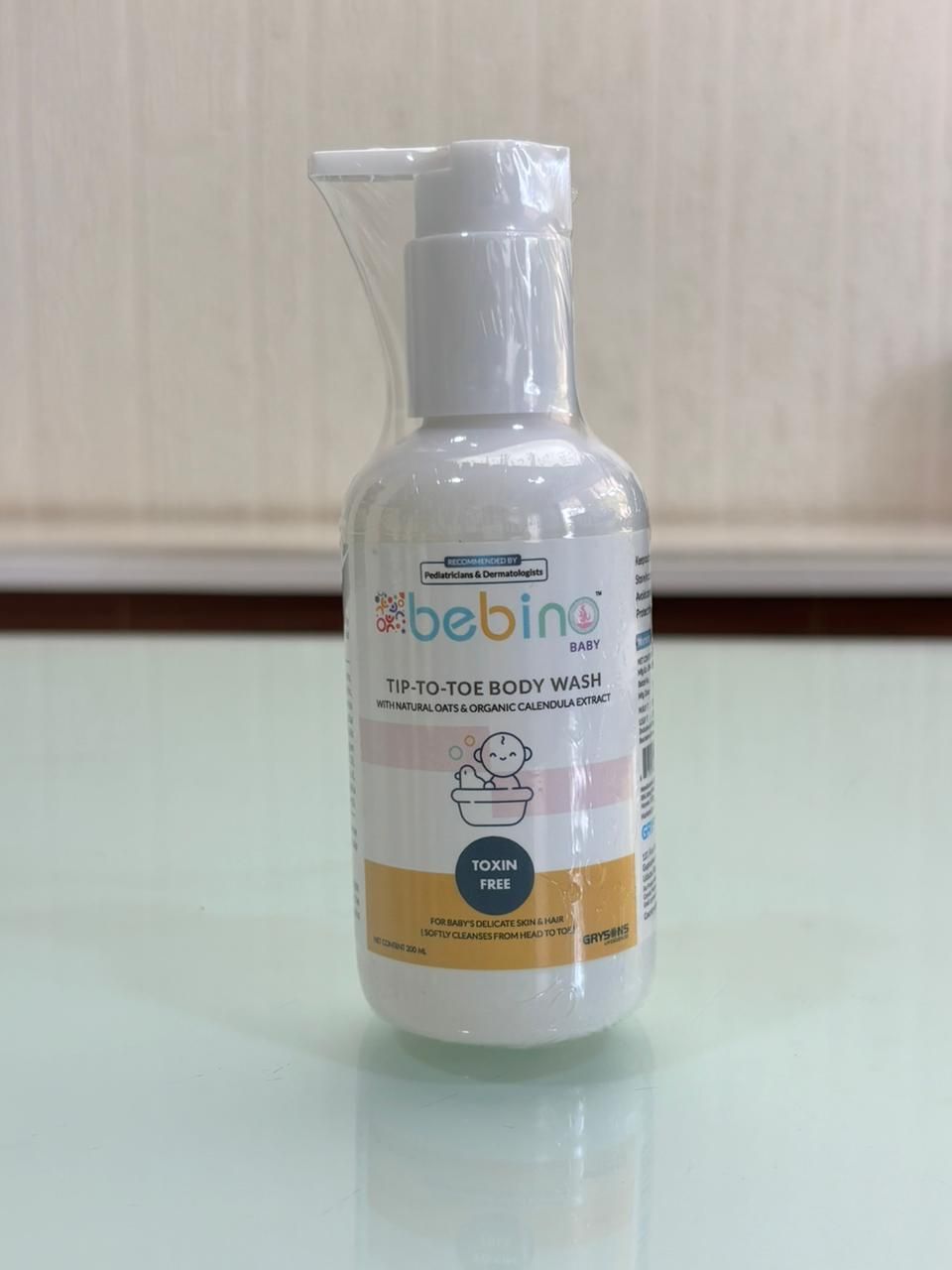 Tip-to-Toe Baby Body Wash with Oats & Calendula Extract - Toxin Free-image-36