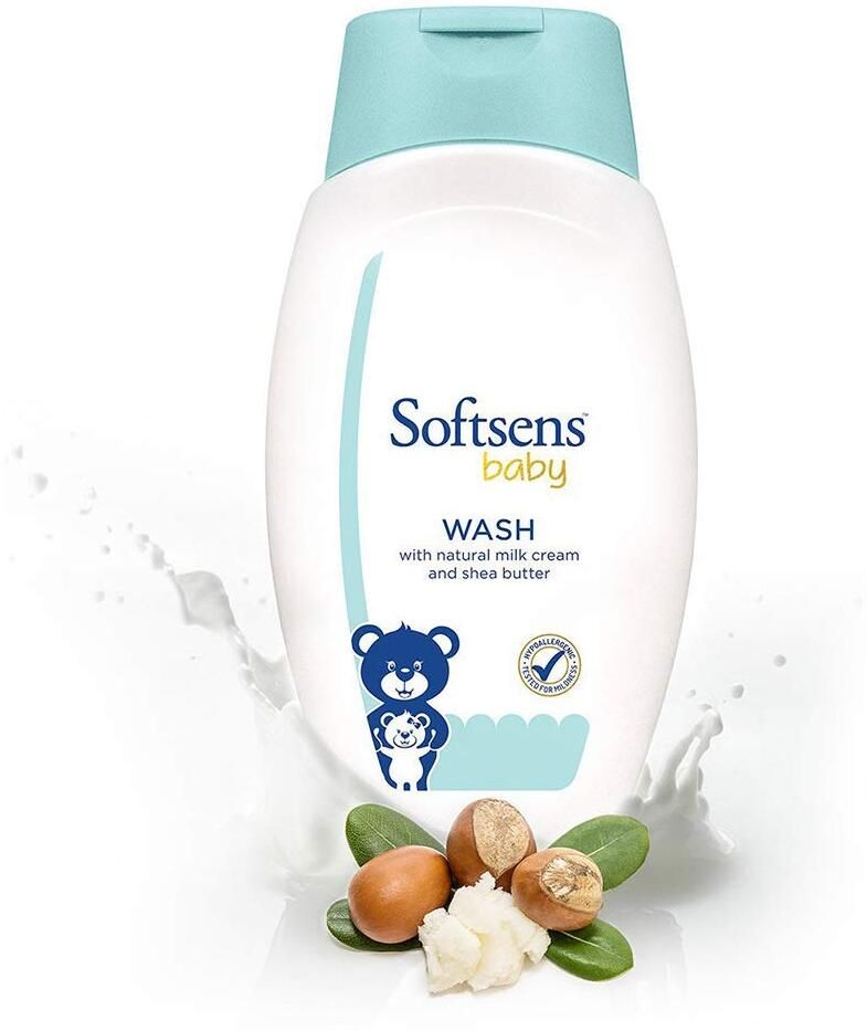softsens Gentle and Nourishing Tear Free Baby Wash with Natural Milk Cream-picture-29