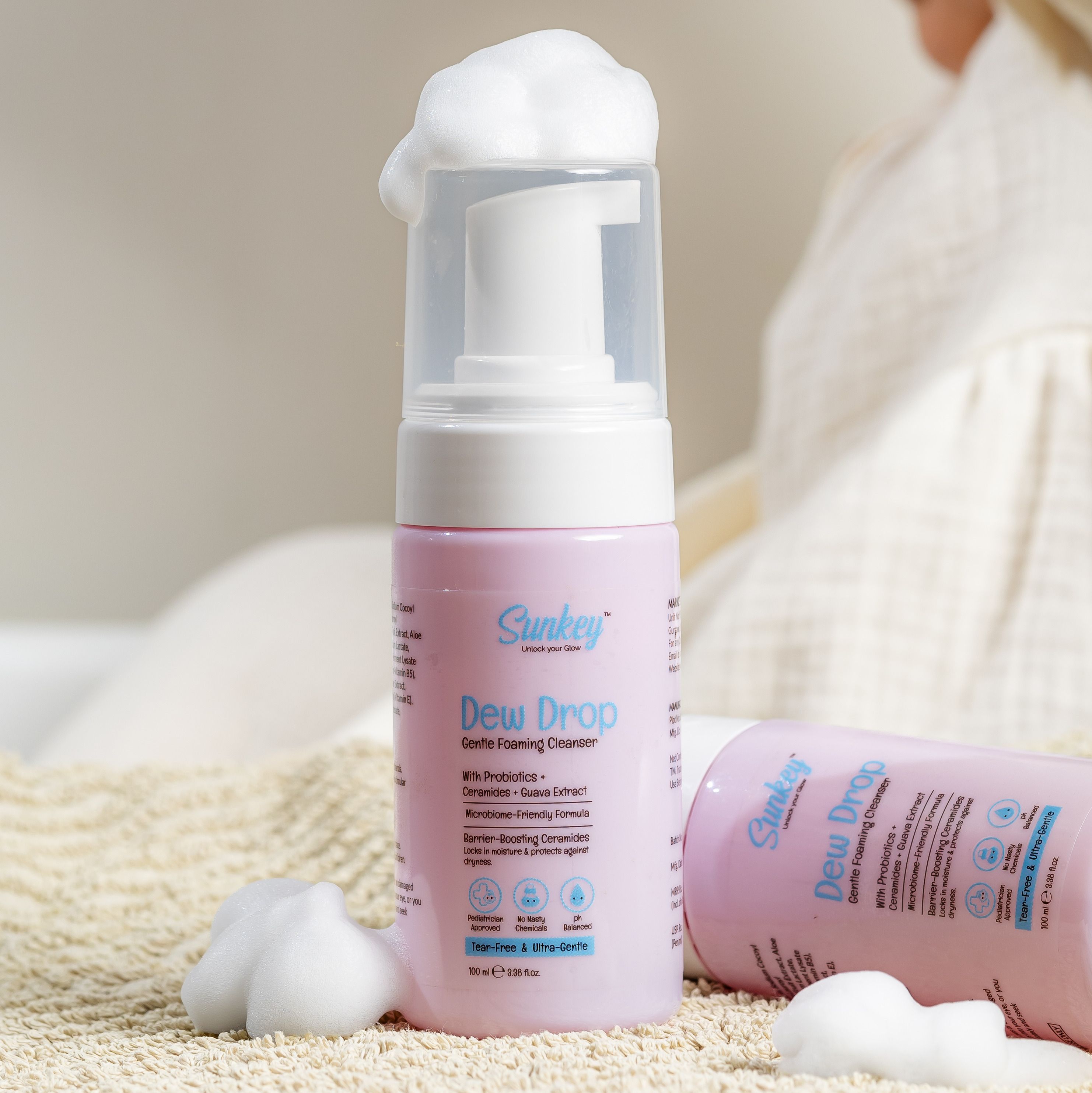 Dew Drop Gentle Foaming Cleanser with Probiotics, Ceramides & Guava Extract-image-31