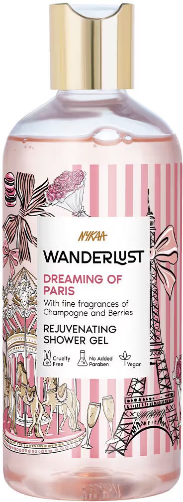 Wanderlust Dreaming of Paris Shower Gel with Champagne and Berries-image-7