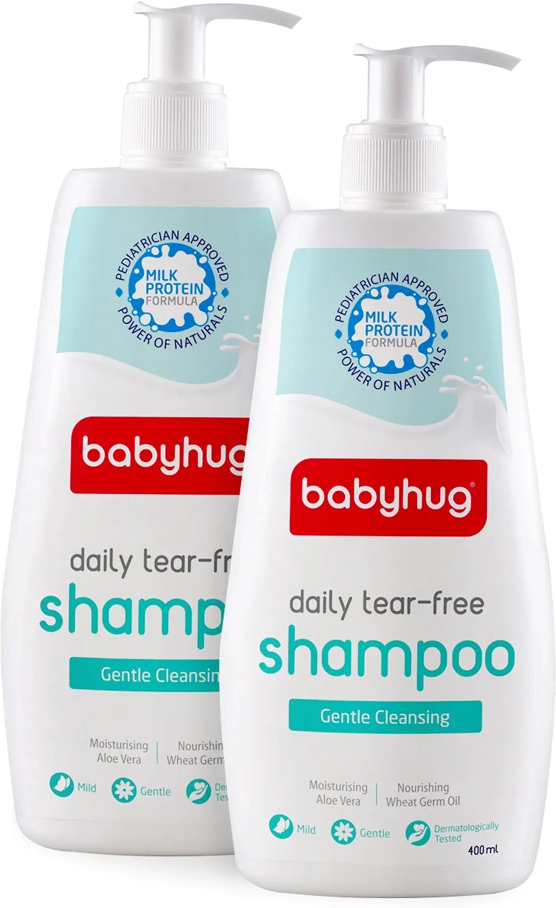 Daily Baby Shampoo Body Wash 400ml | Milk Protein Baby Shampoo| Pack of 2-image-16