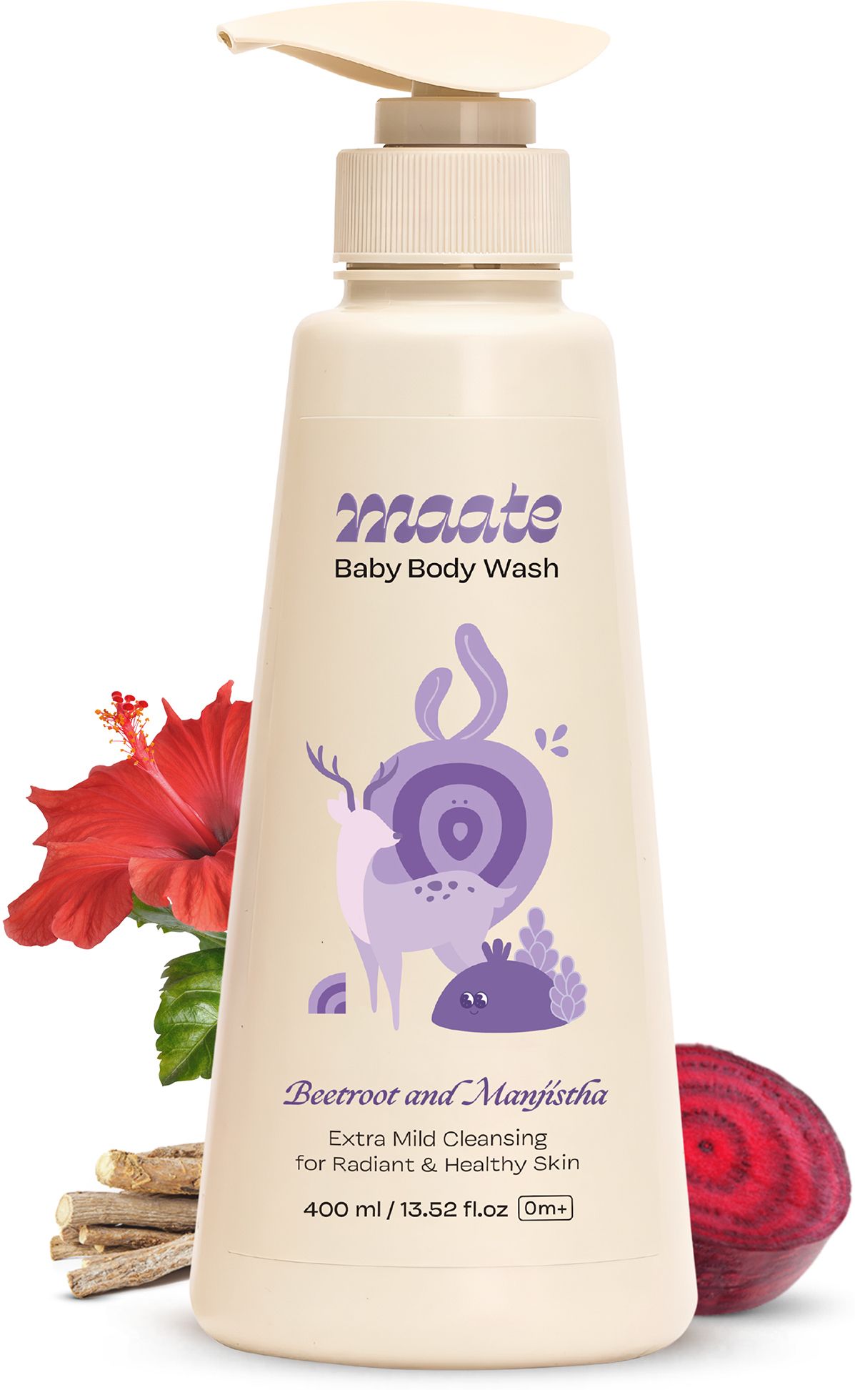 maate Soft & Supple Skin Mild Natural, Soap & Tear Free Baby Body Wash-picture-7