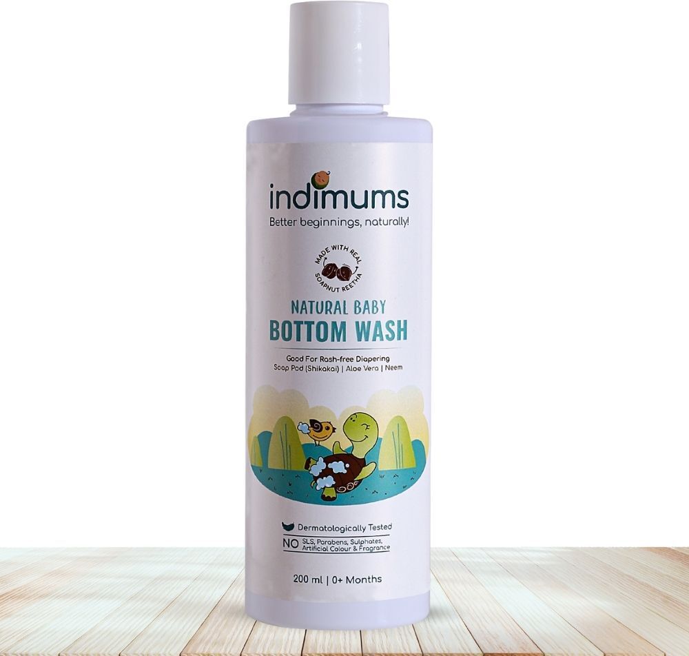 Natural Baby Bottom Wash - Prevents Rash & Alternative to Baby Wipes-image-42