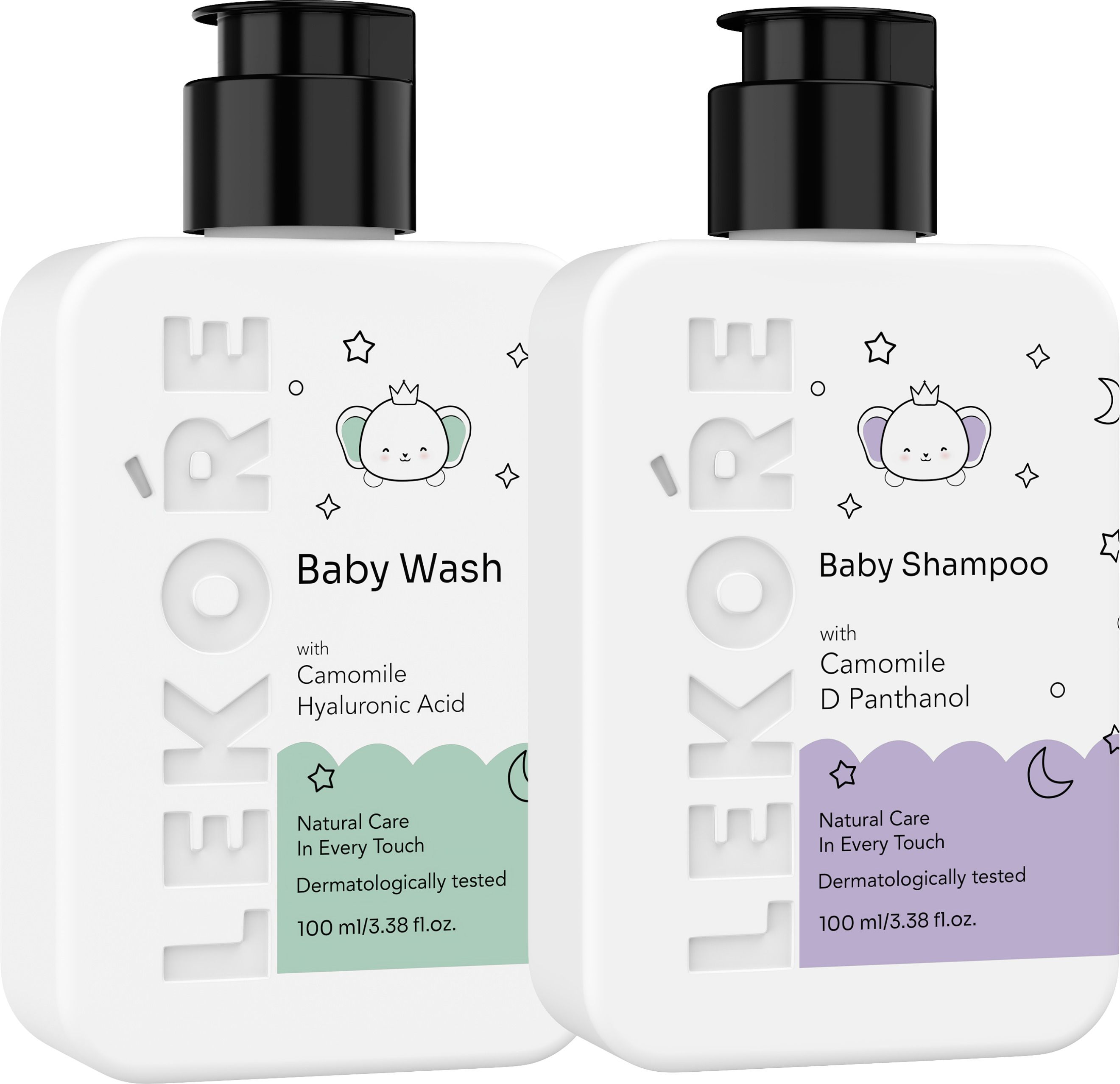 Baby Wash & Baby Shampoo Combo | Gentle Daily Cleansing | Tear-Free & Soft Care-image-35