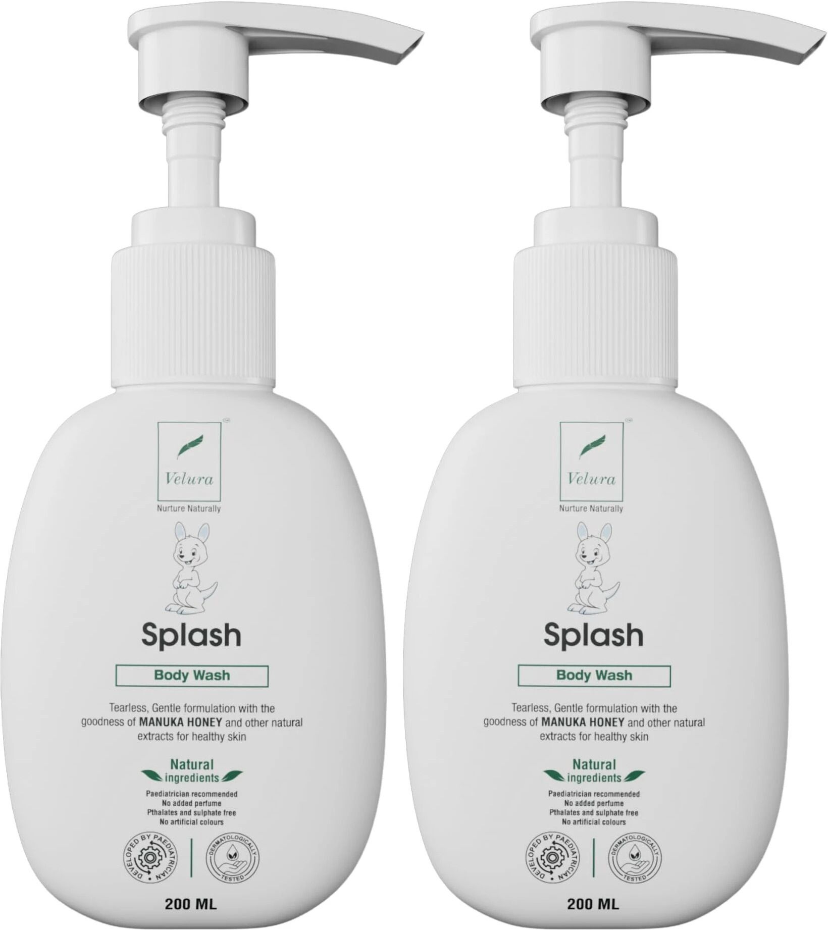 Splash Baby Body Wash for Protecting, Cleansing & Hydrating Skin