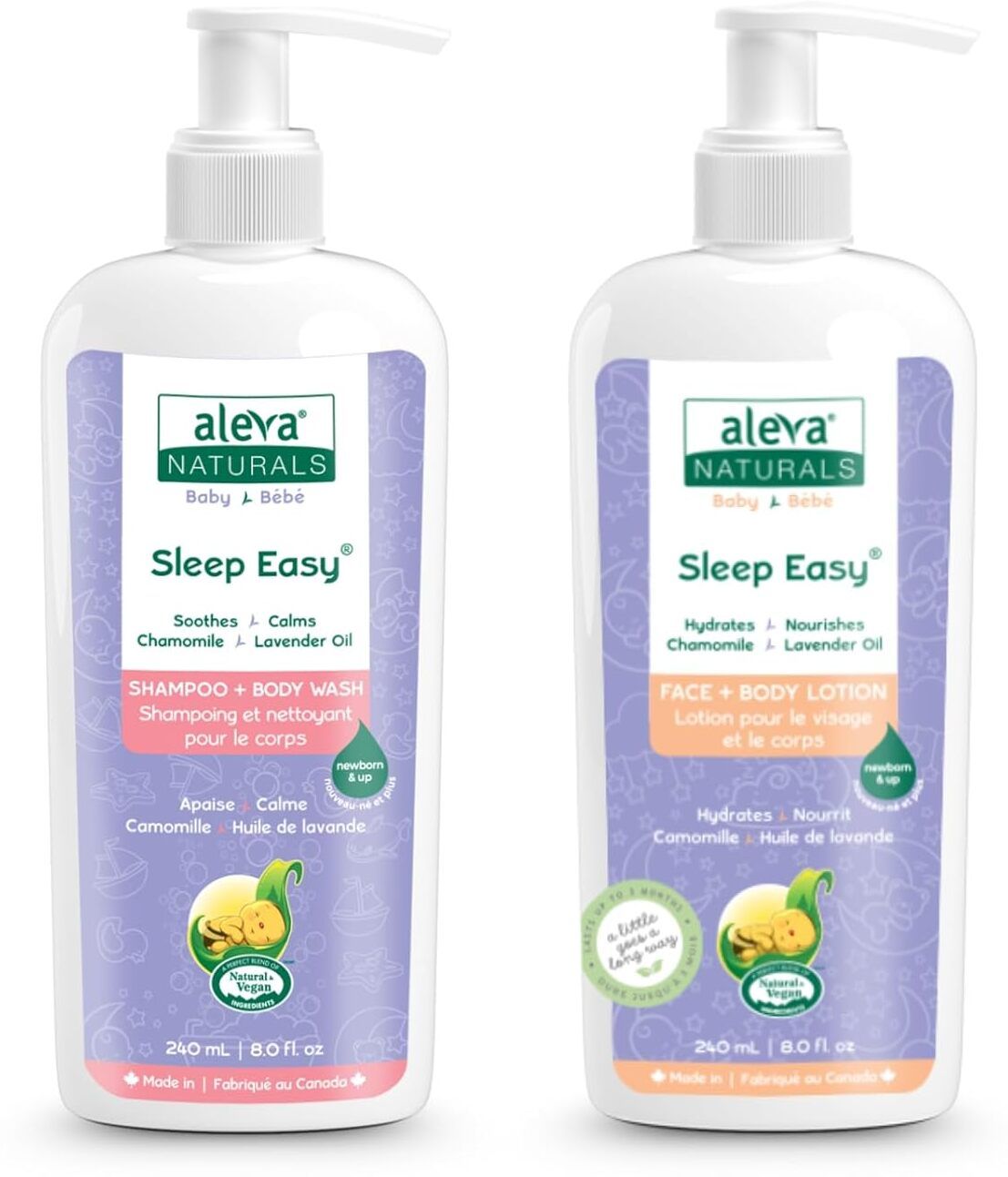 Baby Shampoo Body Wash 240ML Face Body Lotion Canadian Baby Care Soothing-image-8