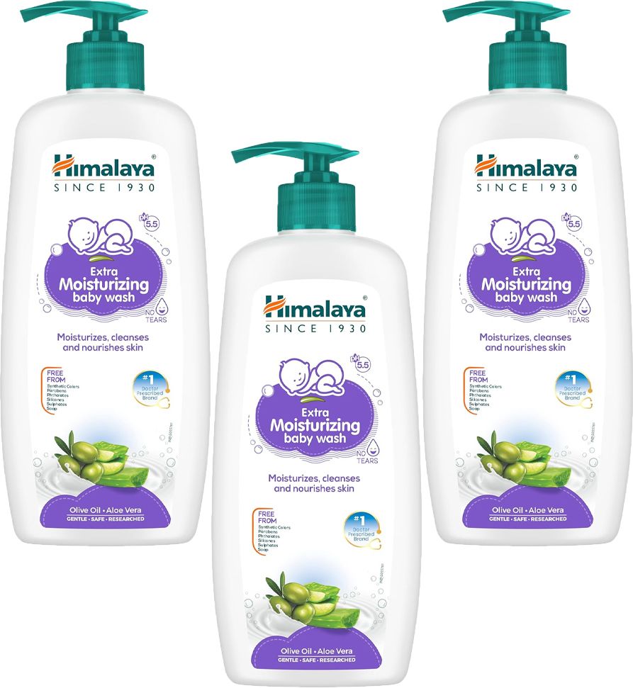 EXTRA MOISTURIZING BABY WASH 400ML ( Pack of 3)-image-26