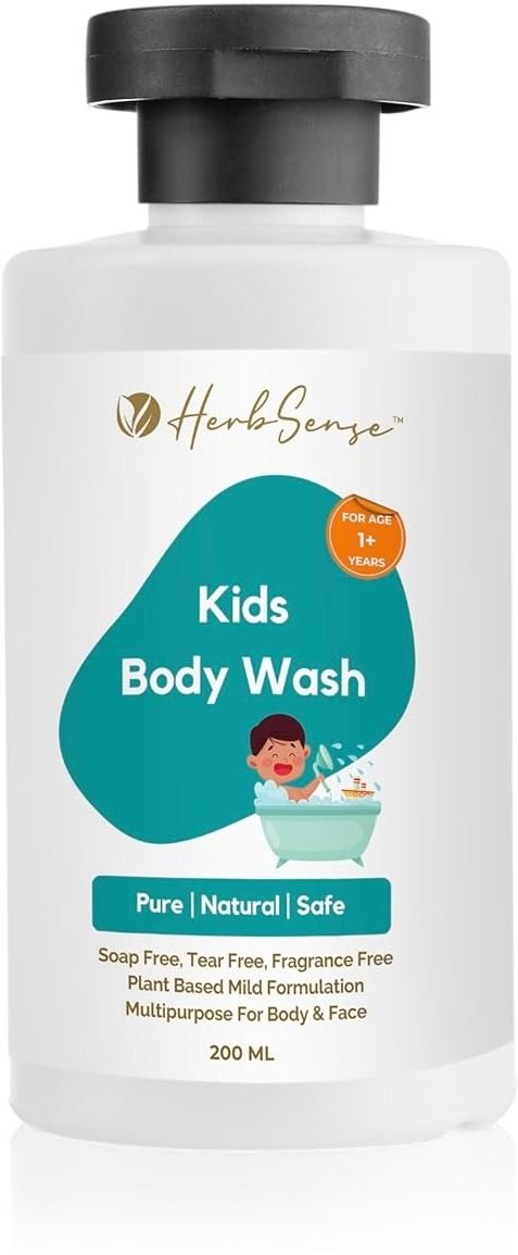 Kids Body Wash Plant Based Mild Gentle for Body, Face Hair | For Age 1-3 Years-image-14