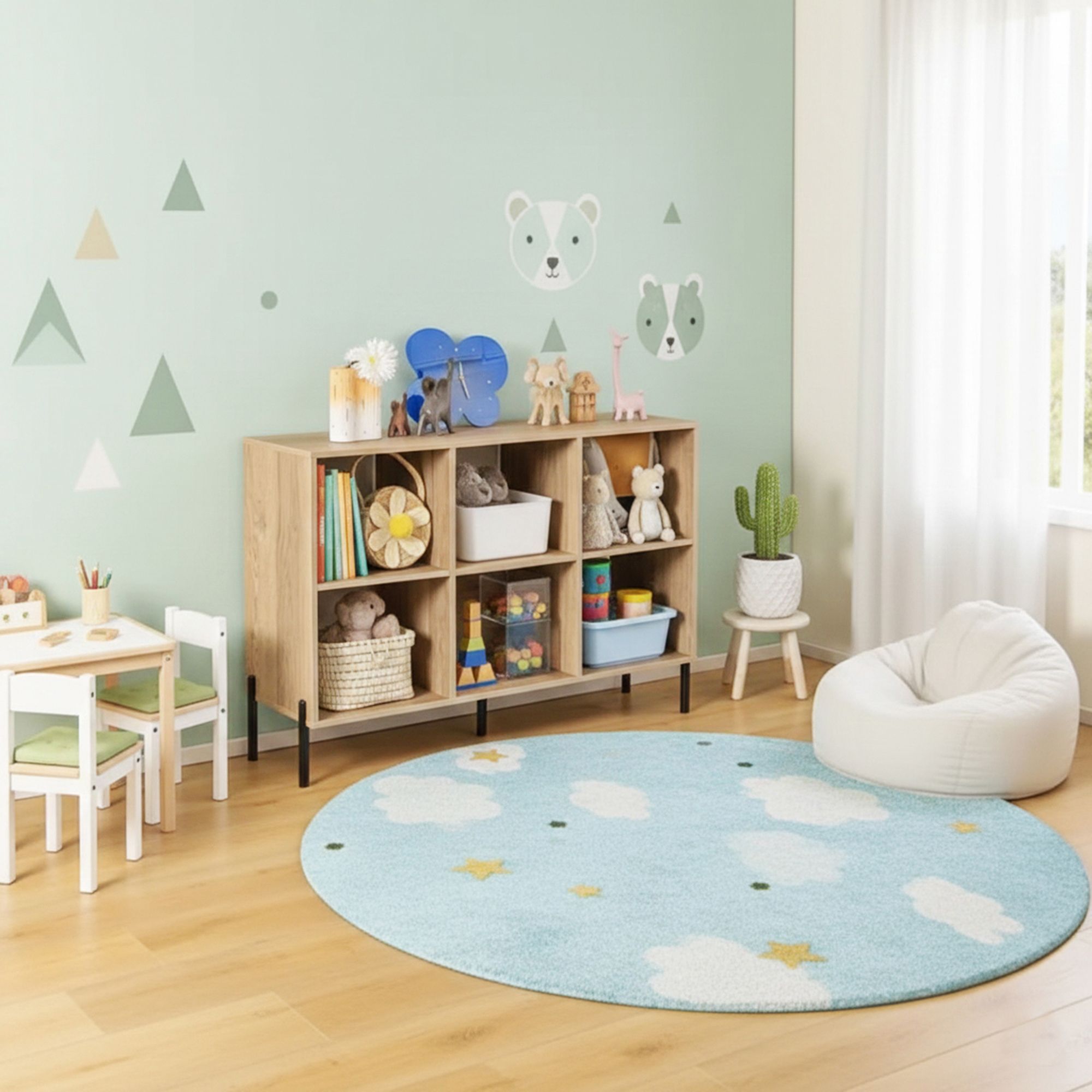 Primrose Modern Book Shelf Engineered Wood Open Book Shelf-image-22